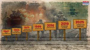 From 1947 to Operation Sindoor: Full Timeline of India-Pakistan Conflicts